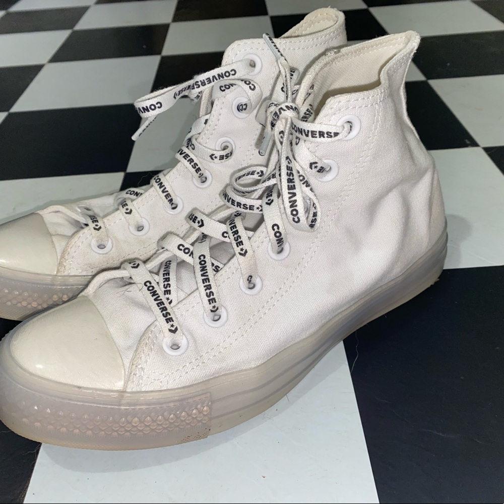 Converse high top shoes